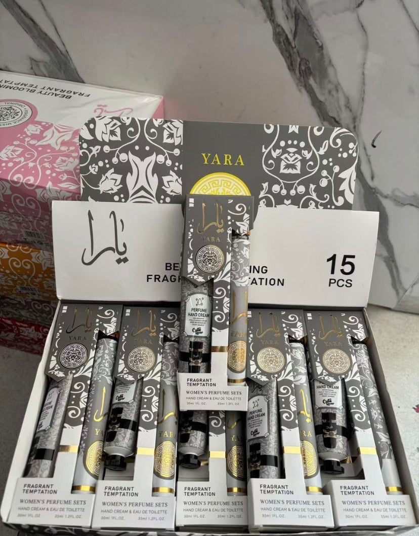 Perfume and lotion Set (5 Packs)