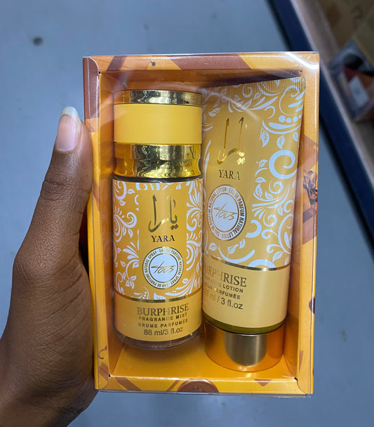 88ml Body mist and Body lotion Combo (6 packs)