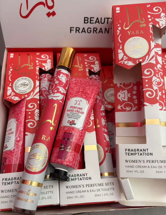 Perfume and lotion Set (5 Packs)
