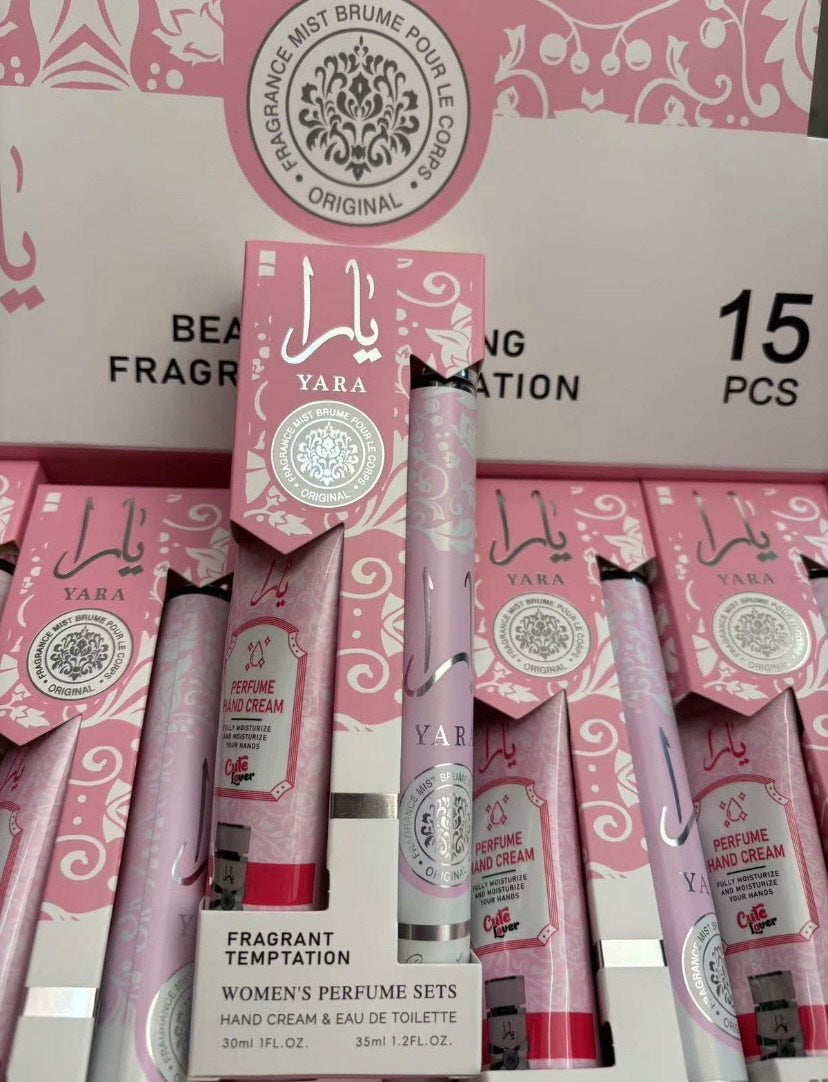 Perfume and lotion Set (5 Packs)
